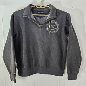 JanSport Vintage Louisiana State University LSU Sweatshirt Pullover Medium Zip